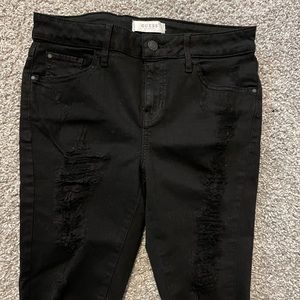 size 29 guess jean bermuda shorts